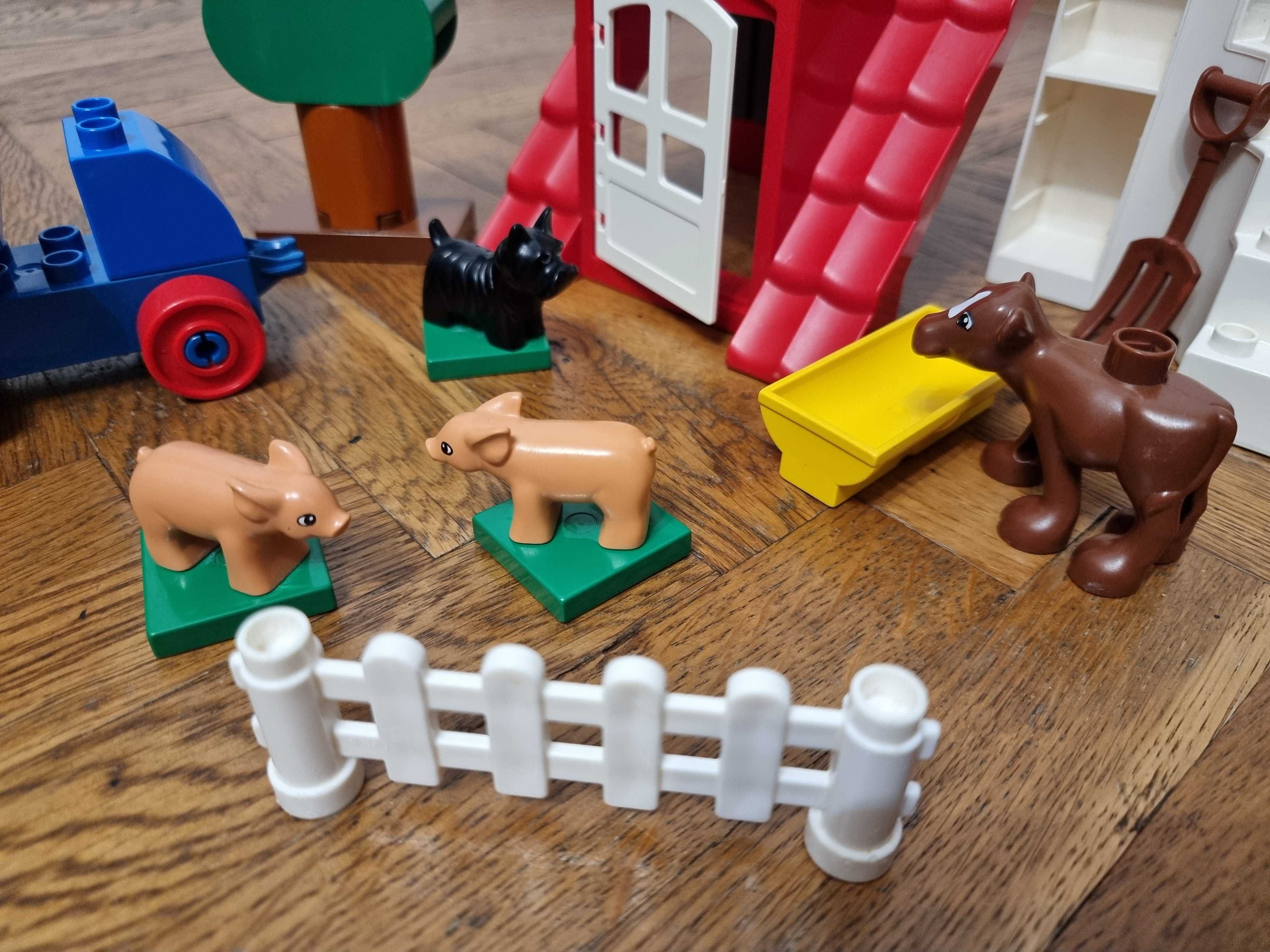 Miniferma si abator Lego Duplo, animale si pasari