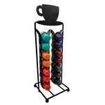 Стойка за кафе капсули Mercado Trade, За NESPRESSO, Черен