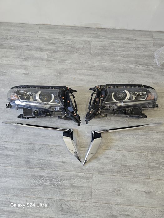 Лестнички на фары прадо 150 новые в оригинале