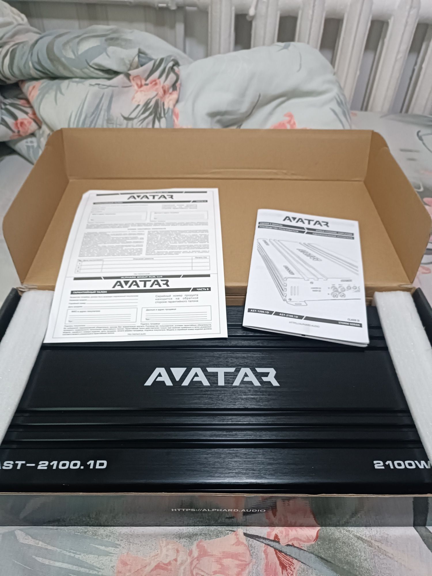 Продам Усилитель Avatar Ast-2100.1D