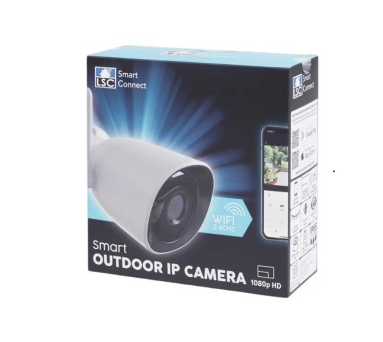 LSC Smart Connect външна смарт IP камера 1296p, WiFi Dual Band, IP65