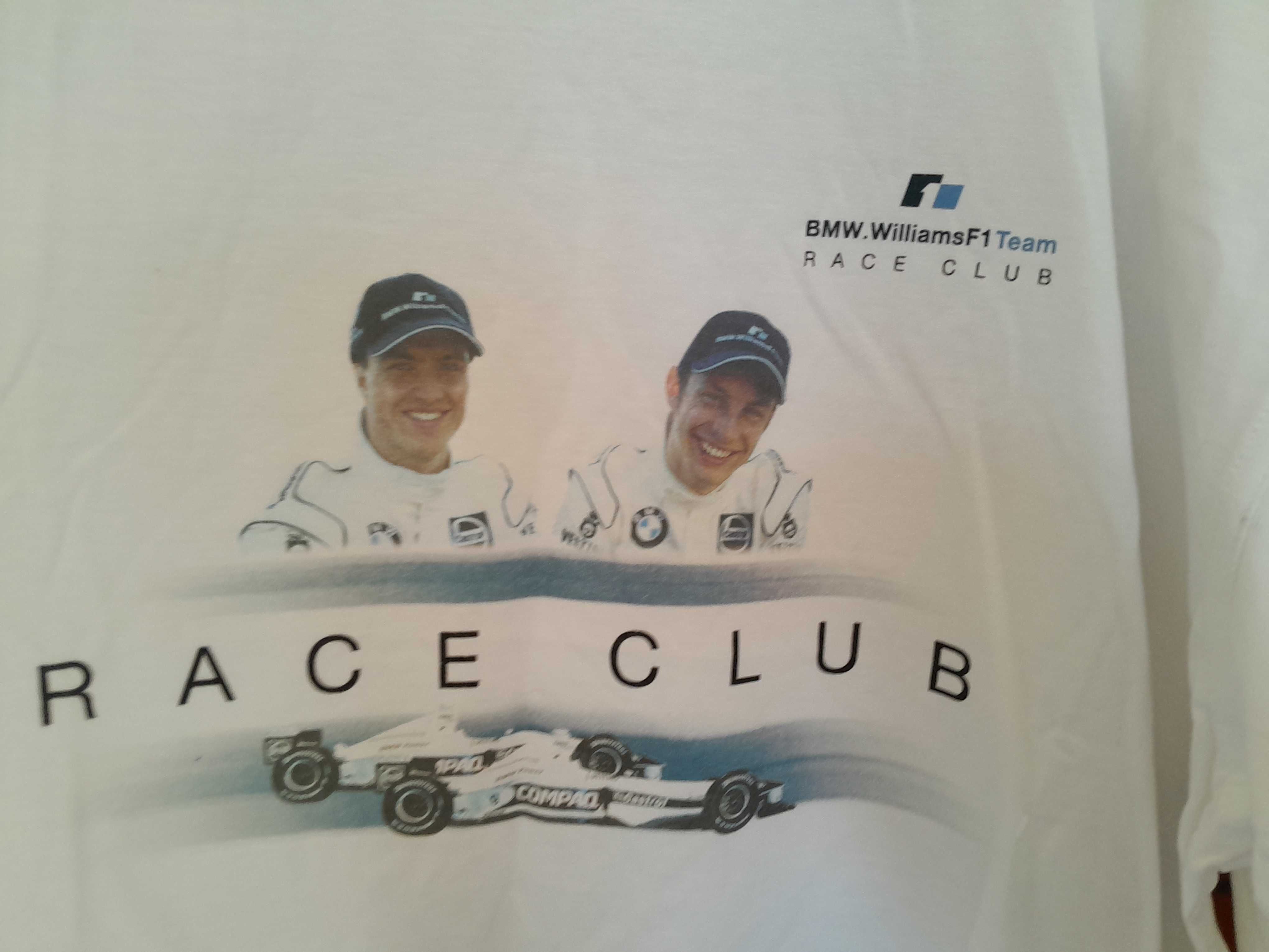 Продавам винтидж тениска BMW Williams F1 Racing Team