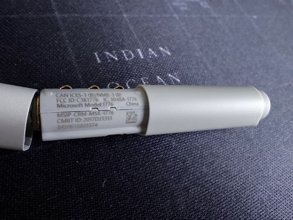 Стилус Microsoft Surface Pen M1776, Bluetooth, сребрист