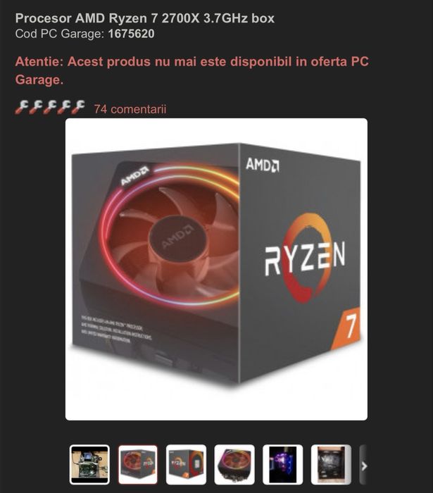 PC gaming ryzen 7 2700x asus gtx 1660super 6GB OC