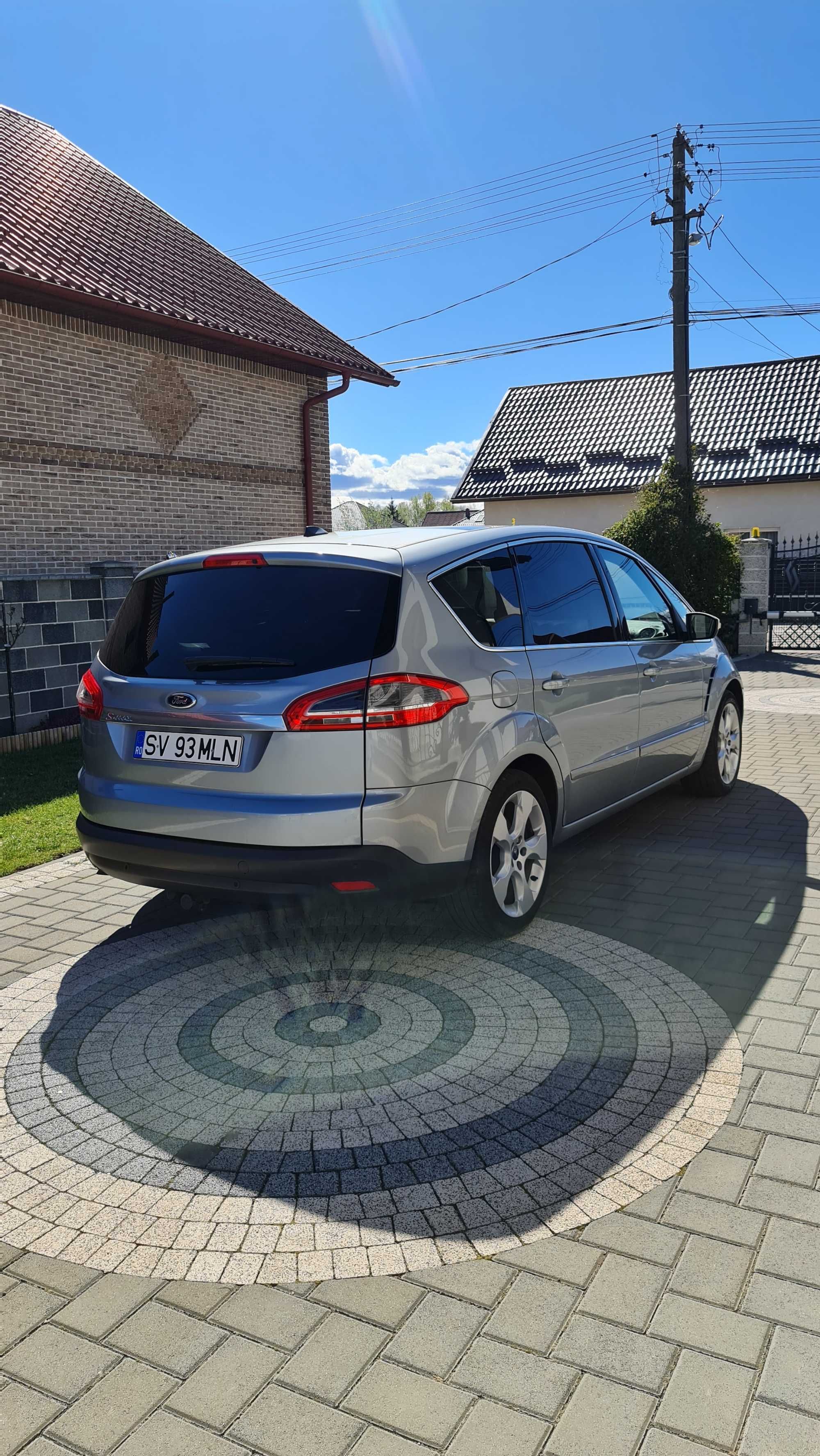 Ford S-max, 2013, 2.0d, 182 cai, manual, navi, 7 locuri piele, carlig.