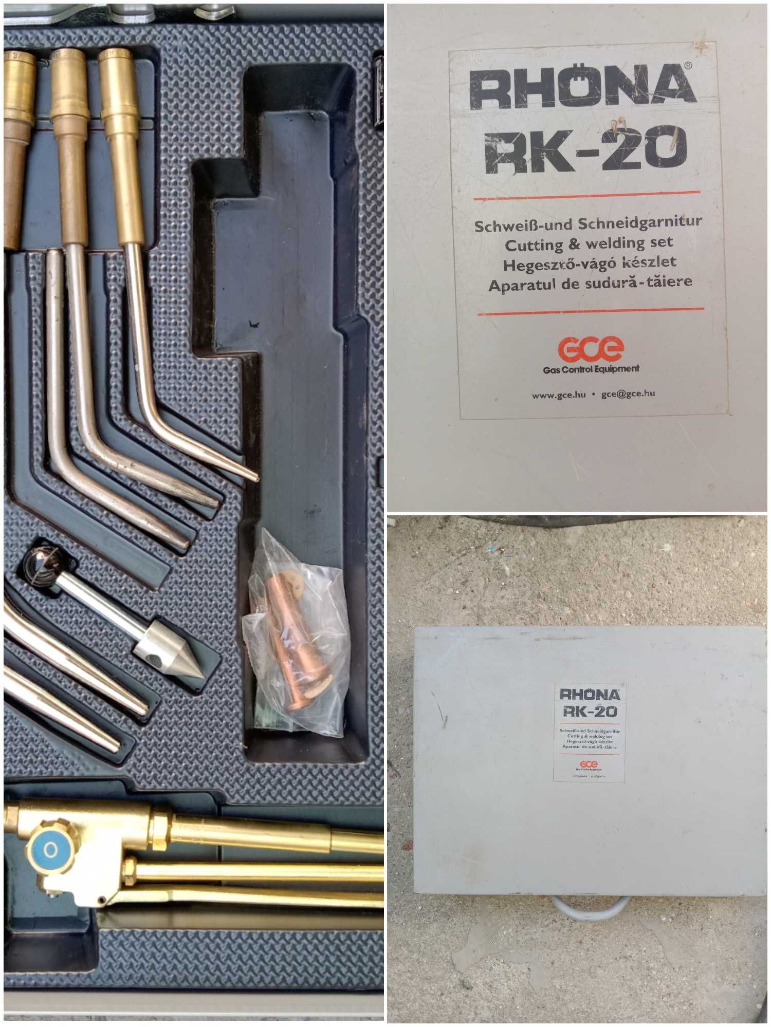 REMS Contact 2000, pentru lipit , taiere oxi-acetilenica  RHONA RK-20
