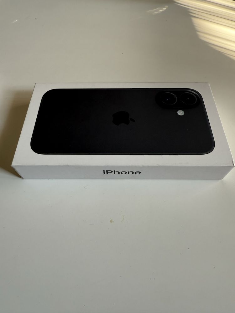 Iphone 16 black 128gb sigilat