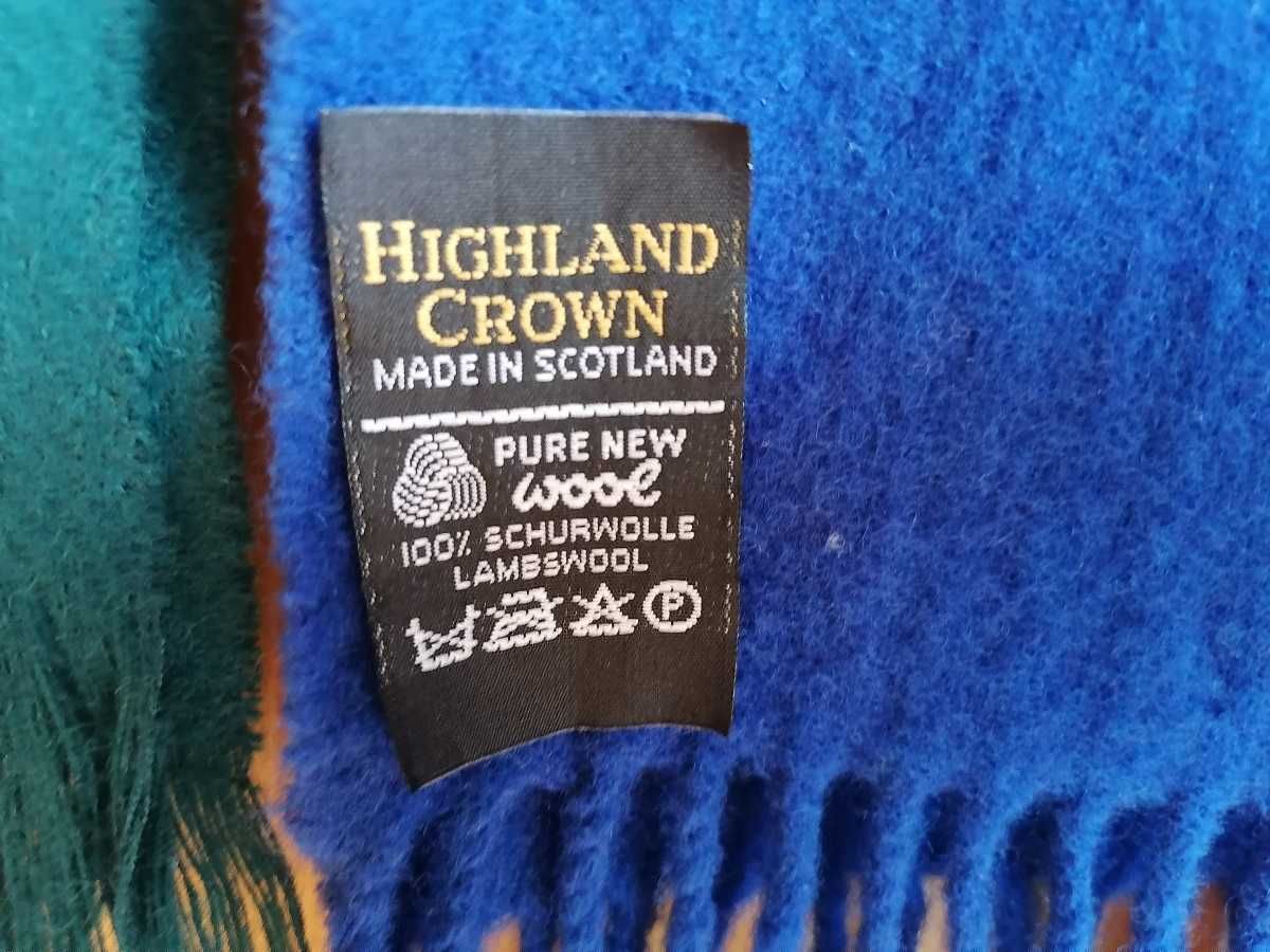 Нови шалове шотландска вълна от Шотландия, бранд Highland Crown