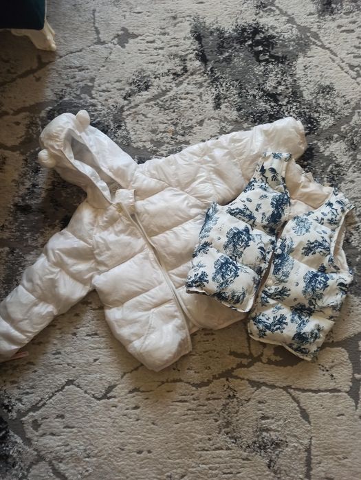 Куртка +жилет для девочек