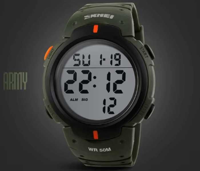 SKMEI ARMY — Спортен дигитален часовник