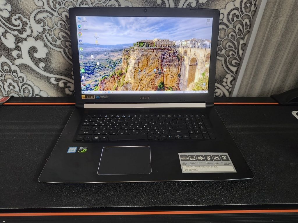 Продам ноутбук Acer A717-71g