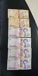 2 Bacnote vechi 5.000 Lei an 1998 si 4 bacnote vechi 50.000 Lei an2000