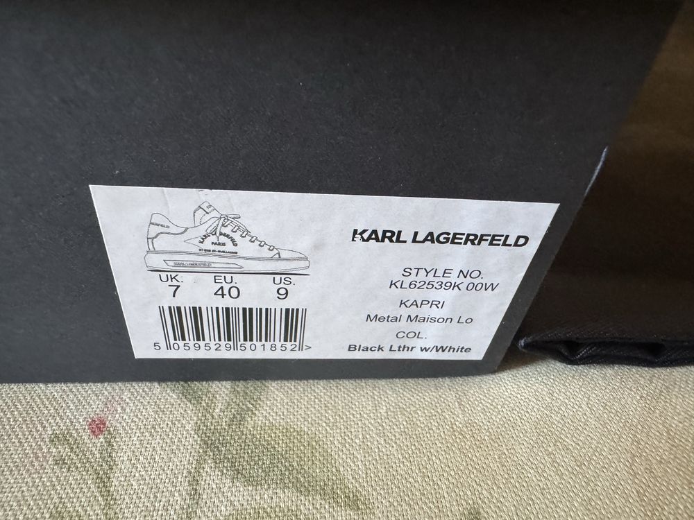 Karl Lagerfeld- ново! Естествена кожа!