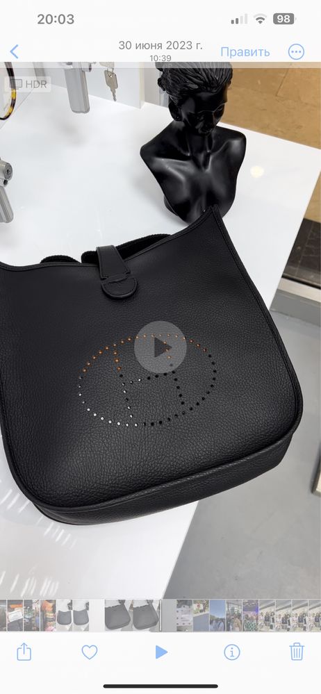 Сумка Hermes lux