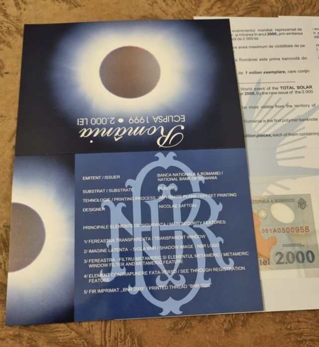 Pliant 2000 lei eclipsa 1999