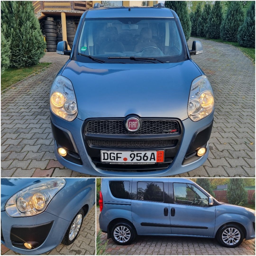 Fiat Doblo 1,6 Diesel 2010 Clima Jante de aluminiu Incalzire in scaune