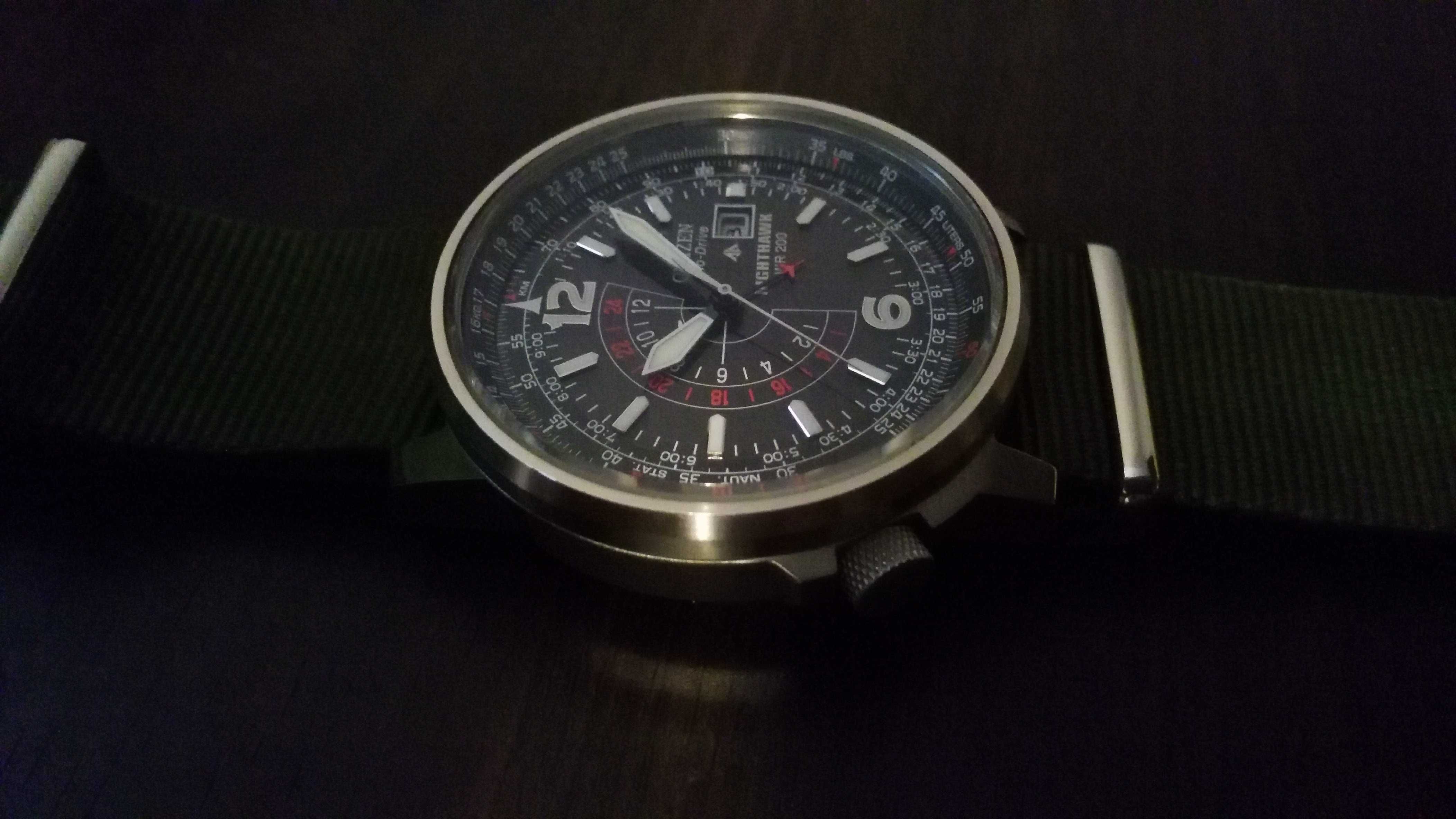 Citizen NightHawk BJ7000-52E Eco-Drive Ceas Barbati