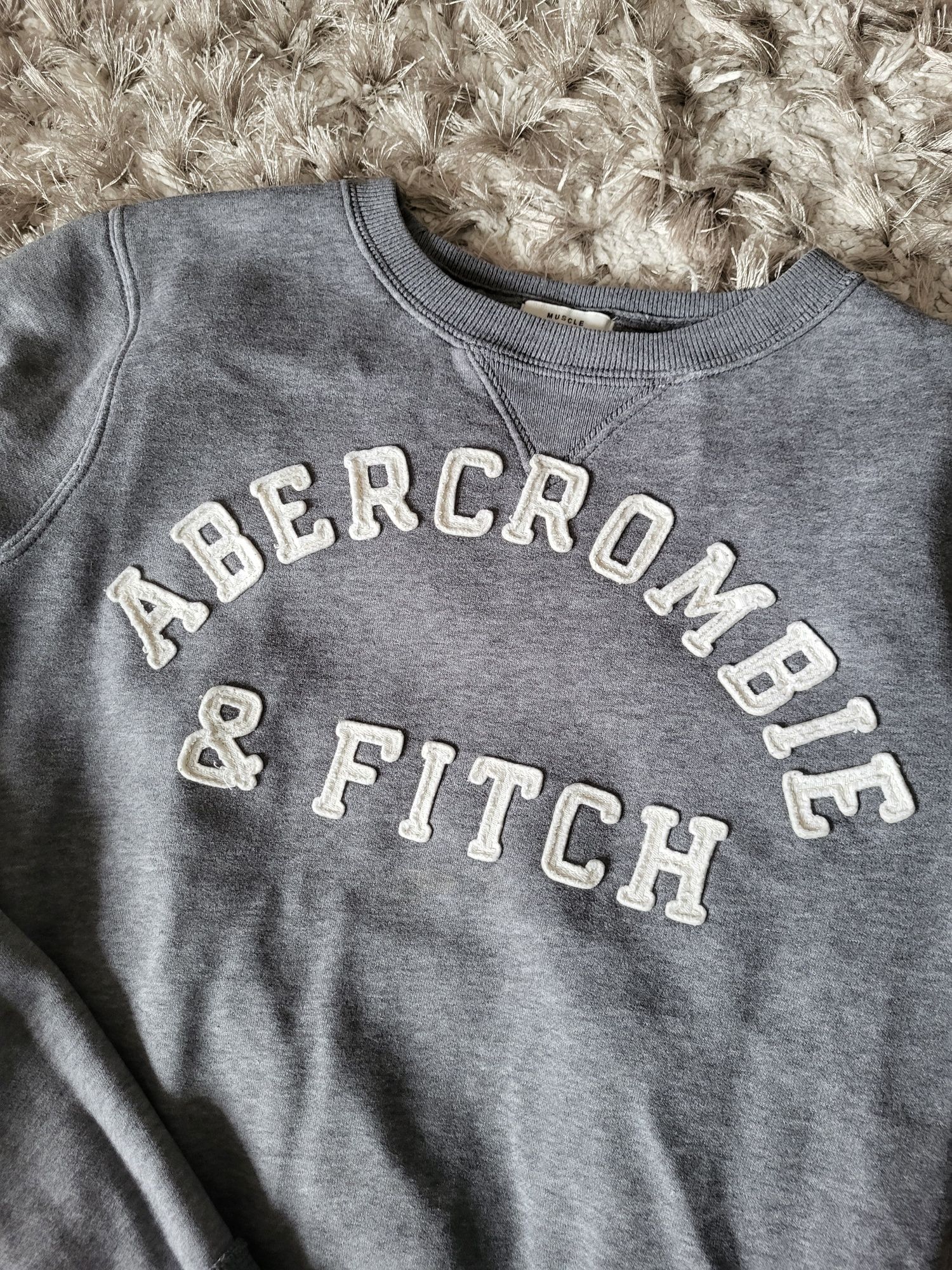 Bluza Abercrombie & Fitch gri XL barbati