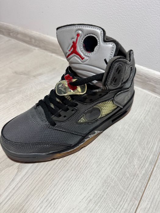 Pantofi sport/adidaşi AIR JORDAN 5 RETRO SP OFF WHITE