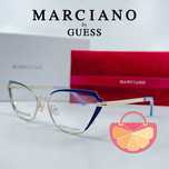 %ПРОМО% MARCIANO BY GUESS – Дамски рамки за очила CAT EYE "Gold & Blue