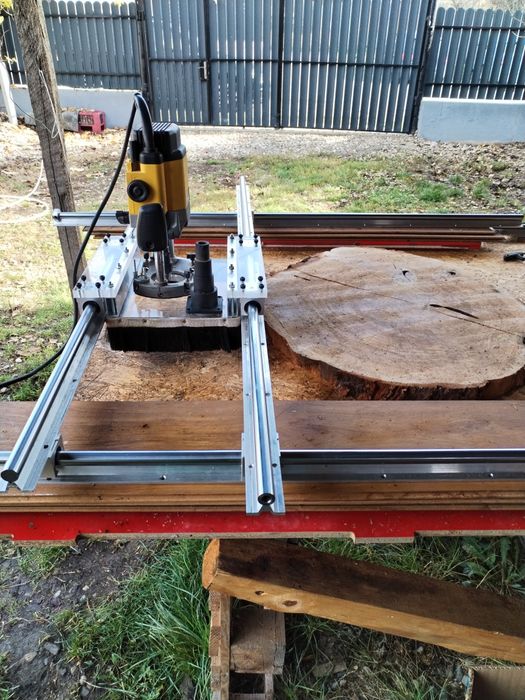 Sistem de ghidaj liniar planare lemn