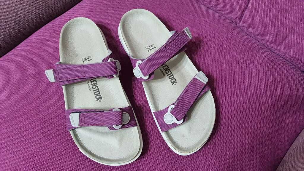 Sandale Birkenstock Sahara CC Purple Birko-Flor marimea 41