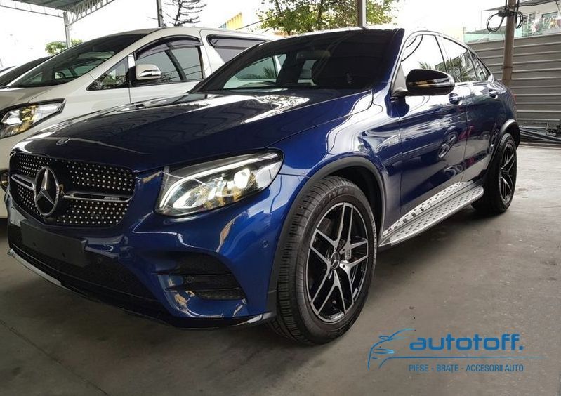 Praguri compatibile cu GLC X253 C253 Mercedes (2015-2023) Treapta Aluminiu