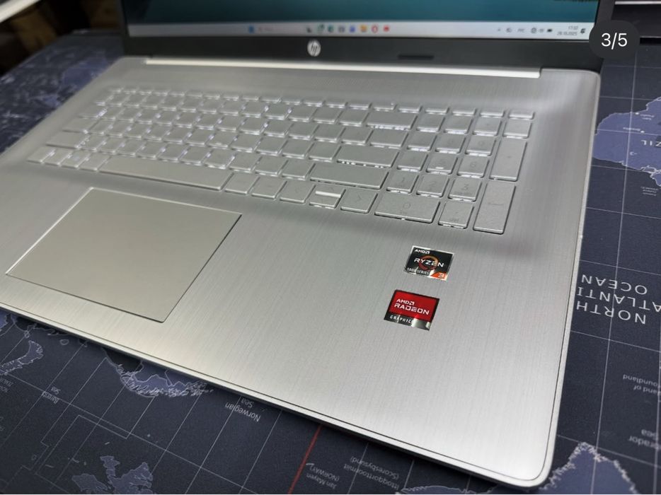 HP Laptop 17s - 17.3’/Ryzen 3-5300U/8Gb/SSD512Gb