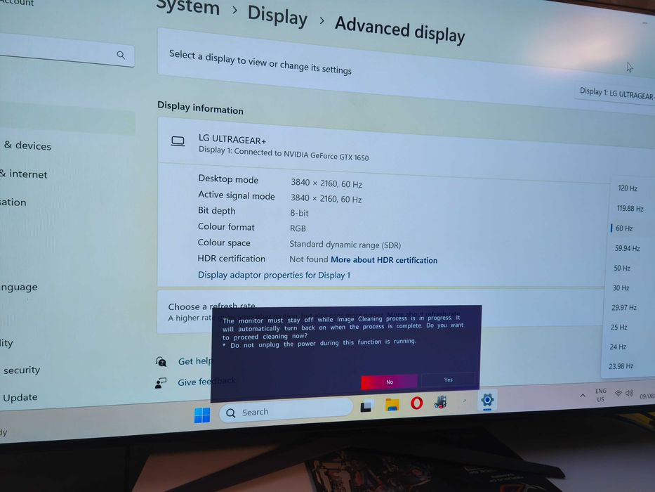 Monitor gaming OLED UltraGear 48" 4K 138HZ