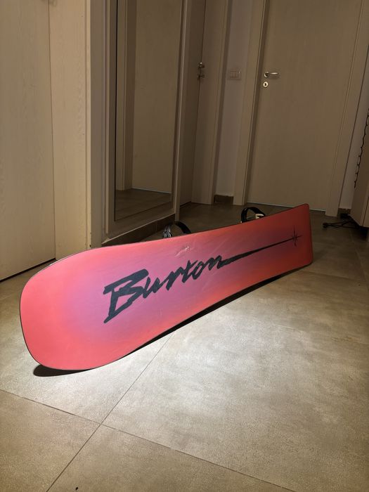 Burton Custom Camber 154 cm – snowboard profesional, predare fizică