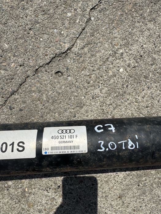 Cardan Audi A6 C7/A7 3.0 tdi cod 4G0521101F