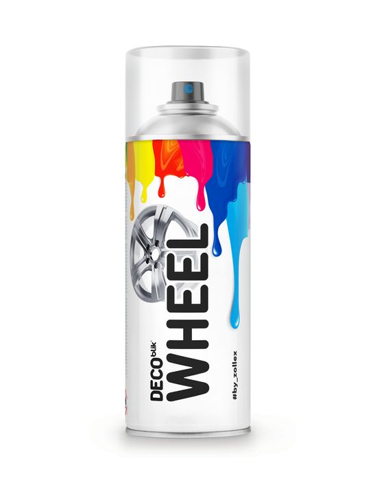 спрей боя за джанти сребърна silver deco bilik wheel rims paint ...
