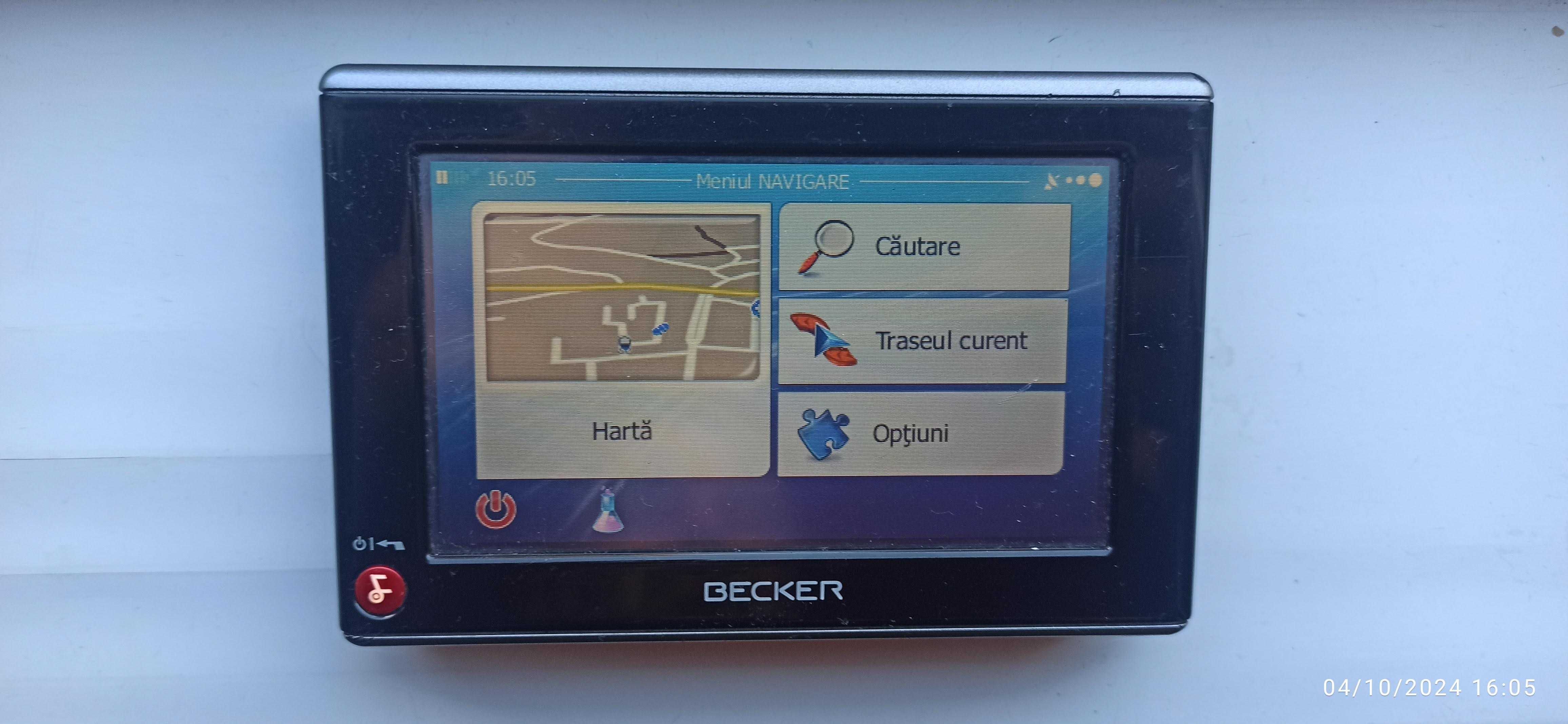 GPS Becker cu iGO ultimele harti Europa display 4.3"