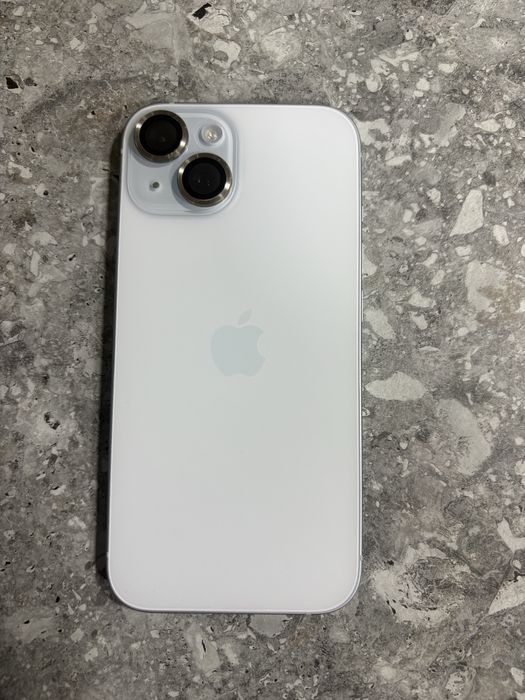 Telefon mobil Apple iPhone 15, 128GB, 5G, Blue