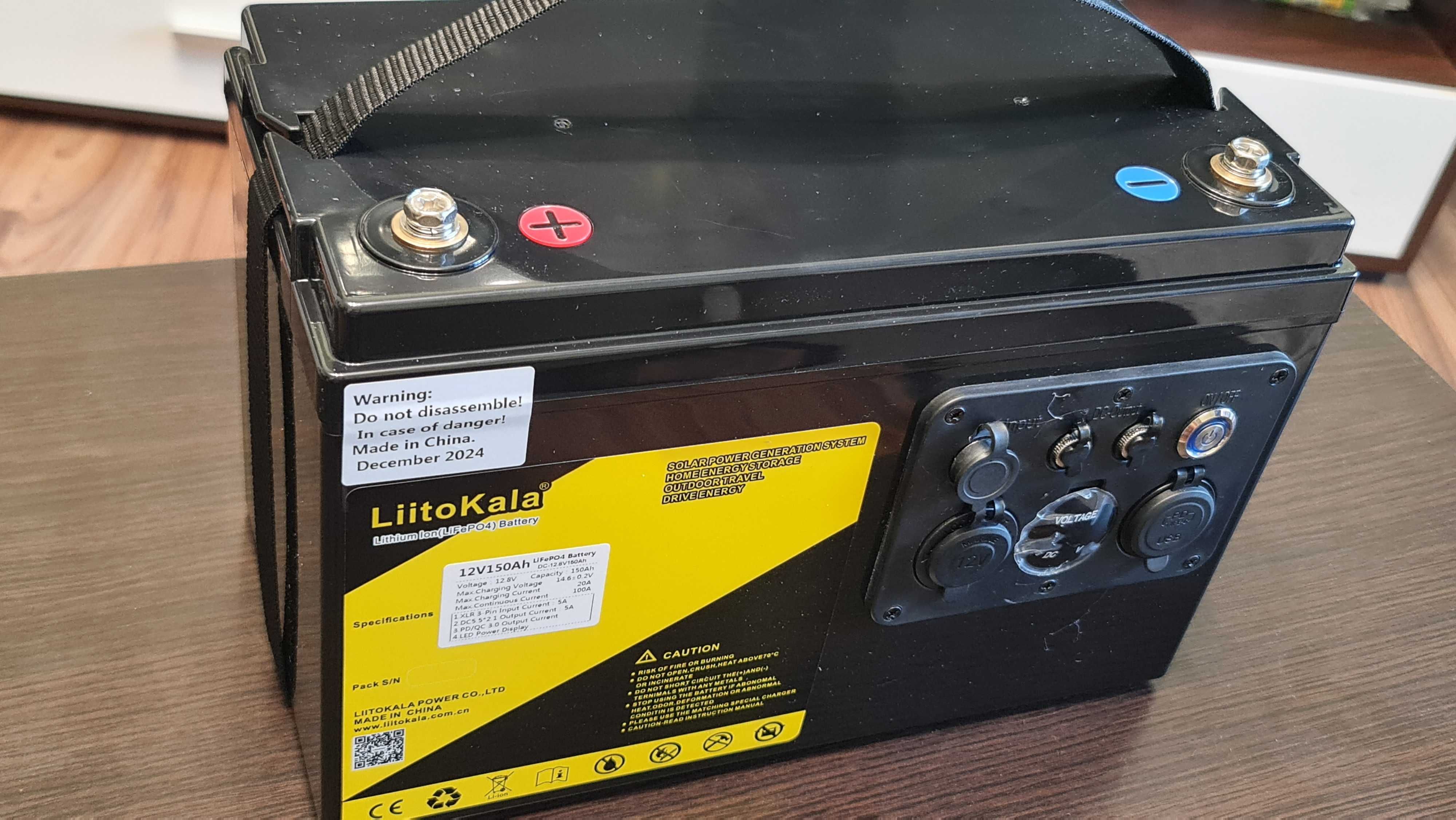 Baterie Lithium  LiFePo4  12v 150AH  LIITOKALA