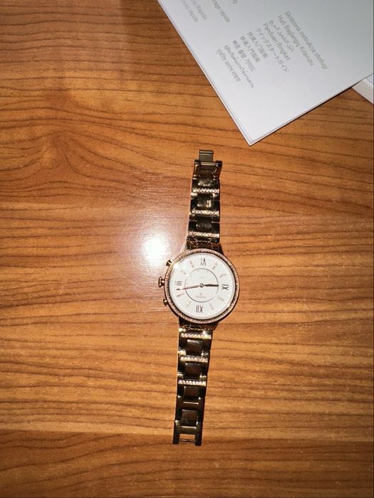 Ceas Fossil Q Hybrid – model de damă, elegant, rose-gold