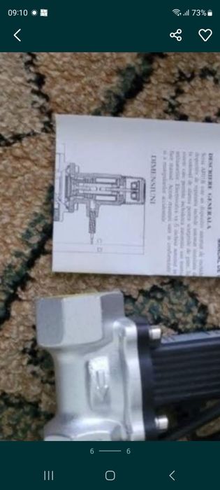 Senzor și electrovalva  pentru gaz,