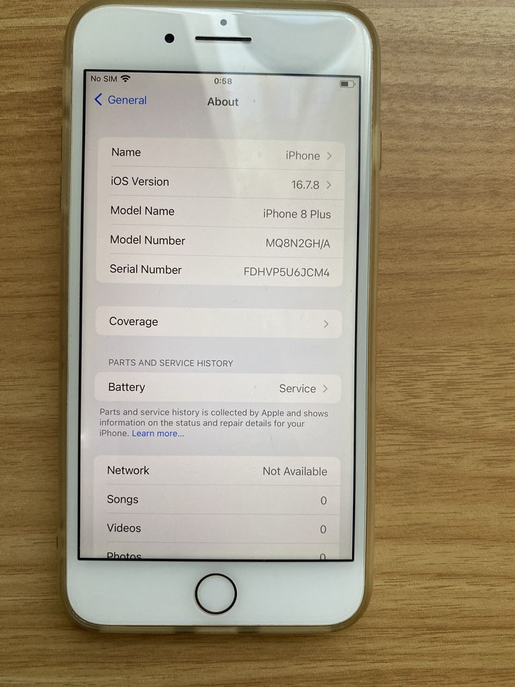 Iphone 8 Pluse розов / перфектен