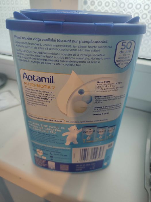 Lapte aptamil 2  nutri-biotik