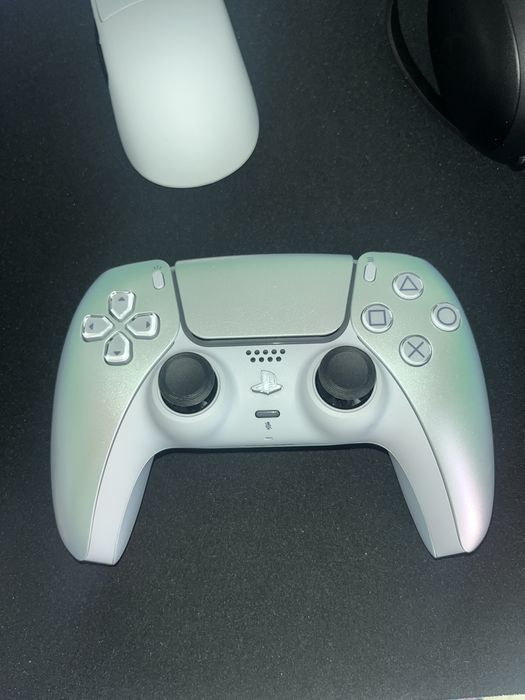 Controller PS5 Chroma Pearl cu TMR Joysticks