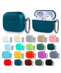 Husa Silicon cu Carabina Cutie Casti Air Pods Pro 1 2 3 4