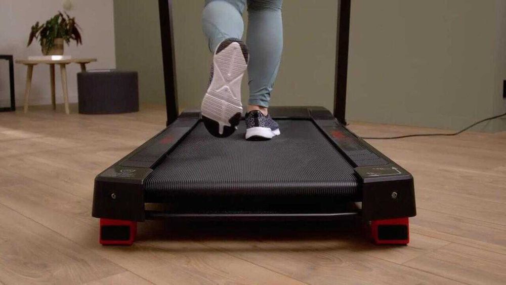 Пътека за бягане RUN100 , сгъваема - с подарък