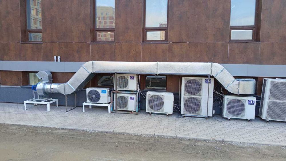 Изготовление вентиляции, монтаж вытяжной и приточной вентиляции.