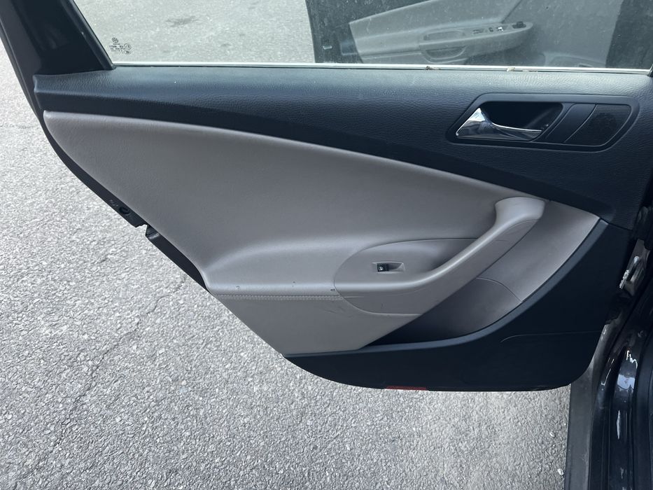 Fete de usi piele crem bej gri vw passat B6 variant break combi
