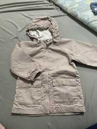 Lot gecuta H&M 86 blugi si parka fetita primavara toamna