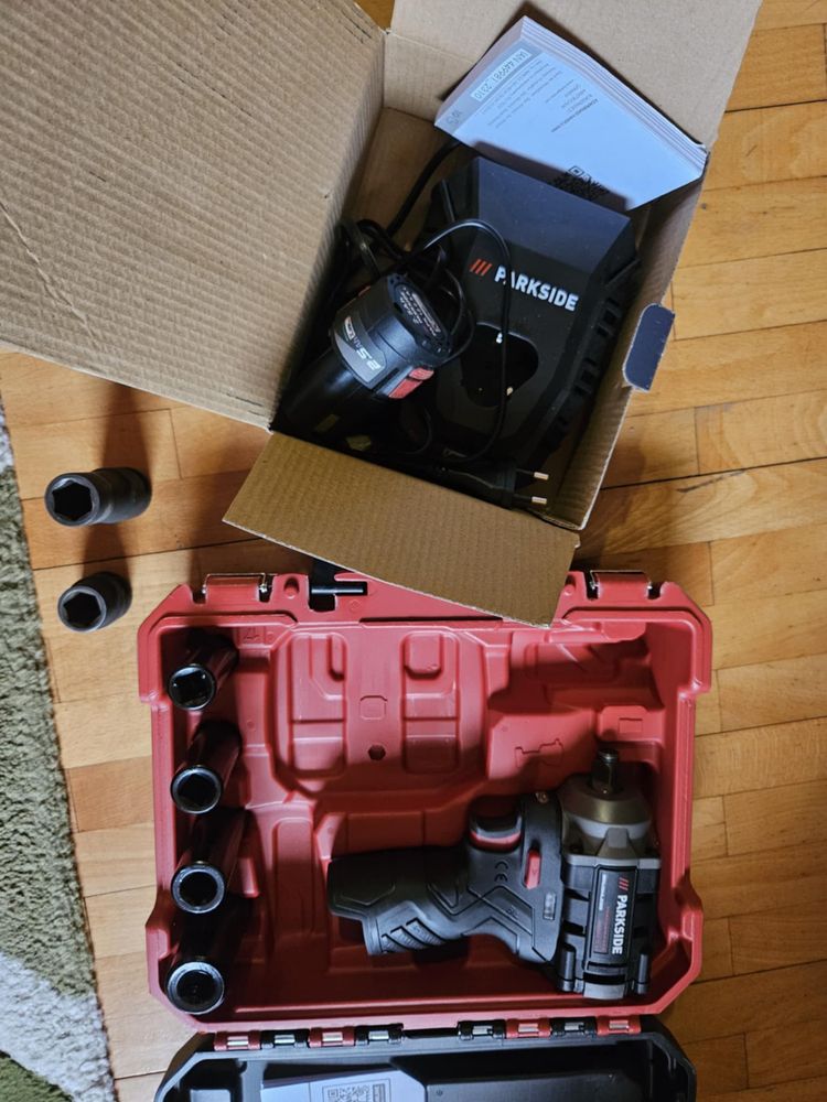 12V Ударен гайковерт Parkside