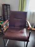 Set 4 scaune birou piele mobexpert