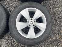 Jante Skoda Kodiaq 17 originale anvelope Bridgestone iarna 6 mm
