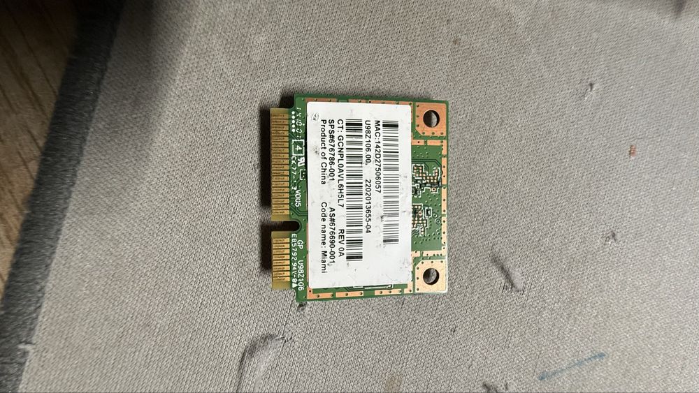 AR5B22 AR9462 802.11a/b/g/n 2.4G/5G Wifi Bluetooth 4.0