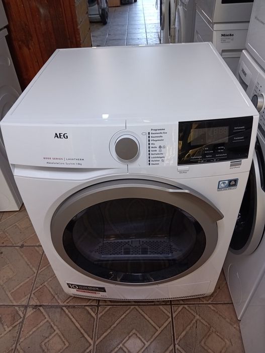 Сушилня с термопомпа Аег Aeg Series 8000 А+++ 8кг 2 години гаранция!